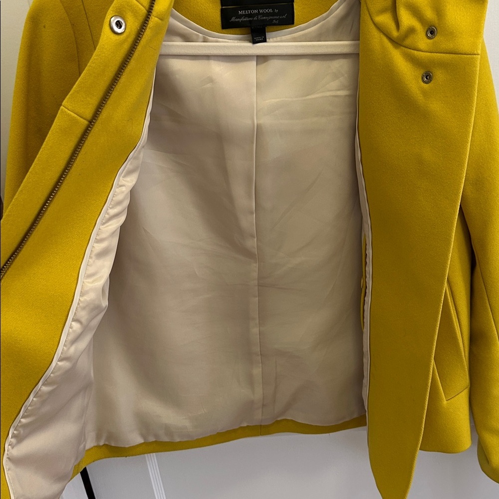 J. Crew Melton Wool Bib Coat with Hood - Picture 6 of 15